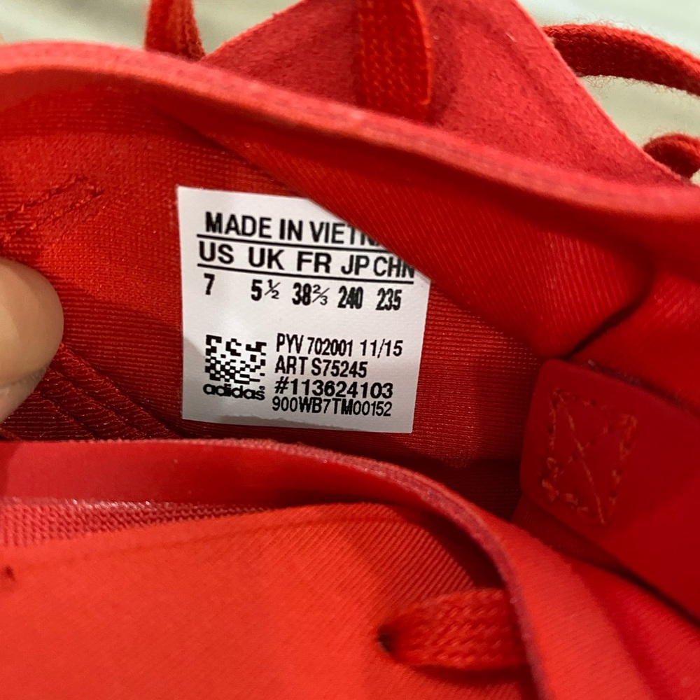 PRICE ⬇️ ADIDAS - Tubular Defiant - (Lush Red) - size 7 - - Picture 4 of 9